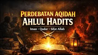 PERDEBATAN AQIDAH AHLUL HADITSIman • Qadar • Sifat Allah