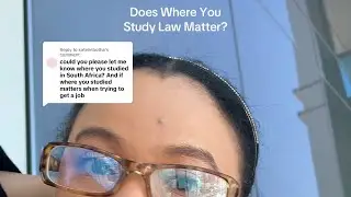 Law Students 🇿🇦 Does where you study Law matter? Let&rsquo;s tap 📚
