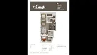D7 #401 | 2 Bed 2 Bath with Large Closets & Butler's Pantry. Dark Color Scheme