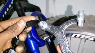 Front Brake Caliper Mounting & Adjustment - Side Pull | 💰#cycle #brake #giyarcycle #cable