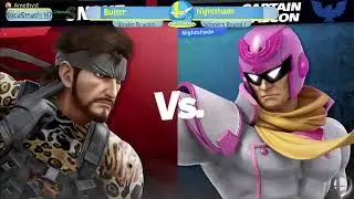 SocaSmash 147 Ultimate Singles: Butter (Snake) vs Nightshade (Captain Falcon) Winners Round 1