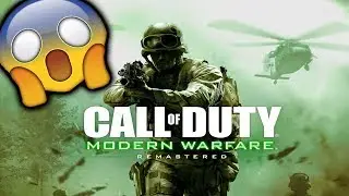 The MOST INCREDIBLE game ever CREATED, NOT REMASTERED! (MWR SnD THROWBACK)