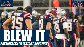 Patriots blow 21-0 lead, miss chance to clinch division against Bills | 6 Rings Postgame