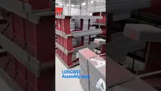 Assembly shop - LONGWEI circular knitting machine