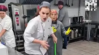 Shocking Kitchen Incident Caught LIVE