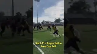 Semi-Pro Appreciation Post Day 342 #football #semiprofootball #semipro  #sports #footballshorts