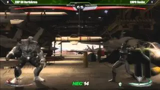 Injustice Top 8 - EMP KN DarthArma vs EMPR Noobe - Northeast Championships 14