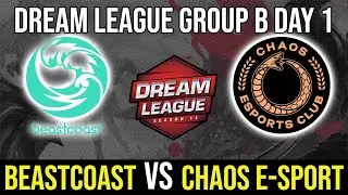 BEASTCOAST Vs CHAOS e-SPORT | DreamLeague Season 13 | Group B Day 1