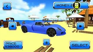 Water Slide Car Race and Stunts Android Gameplay HD