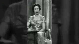 Queen Elizabeth's first-ever televised Christmas speech, broadcast live from Sandringham in 1957