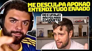 🚨 LUQUETA SE DESCULPA COM APOKAO APOS TER XINGADO ELE POR VER CLIP INCOMPLETO!