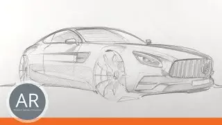Autos schnell zeichnen lernen. Transportation Design in Pforzheim studieren. Mappenkurs Pforzheim