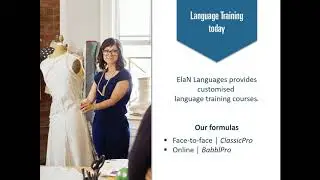 ElaN Languages, your language training partner