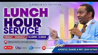 HOLY SPIRIT MINISTRY  || APOSTLE GITAHI DANIEL || LUNCH HOUR SERVICE || DONHOLM CFF || 04, 02, 2026