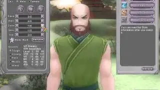 Kitsu Saga Character Creation: Adult Male