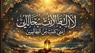 Lā ilāha illā anta subḥānaka innī kuntu minaz-ẓālimīn