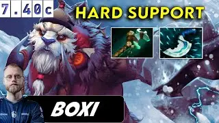 Boxi Tusk Hard Support - Dota 2 Patch 7.40c Pro Player Gameplay