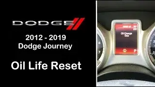 Сброс срока службы масла для Dodge Journey 2012&ndash;2019 гг.