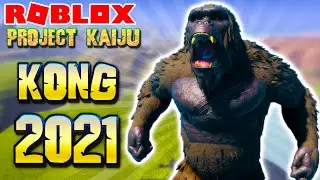Roblox Project Kaiju - KONG 2021 UPDATE! Kong VS MechaGodzilla Battle!