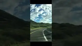 Breathtaking views while driving the coast of Hawaii