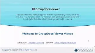 Basic Video Tutorial - Render Document As Html