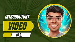 Introductory Video. Let's see how my journey goes.....