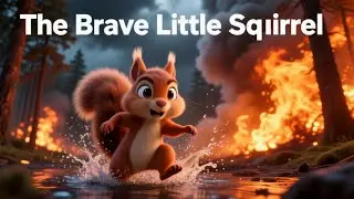 The Brave Little Squirrel Story  #forestanimalsstory #animalstoryforkids s#storiesforkids