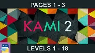 KAMI 2: Journey Pages 1 2 3 (Levels 1 -18) Walkthrough & Solutions