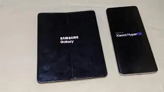Samsung Z Fold vs Redmi Note 13 Reboot Speed Test