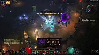 Diablo III: S35 - GR150 - Necromancer Trag Oul Death Nova 9:39