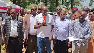 GOVERNOR SIMBA ARATI FULL SPEACH AT A.T.C DURING LAUNCHING OF FREE MILK TO E.C.D LEANERS