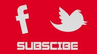 Blender Outro template | with social network icons