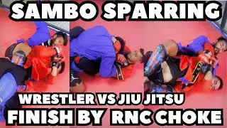 BJJ vs High Level Wrestler (WHO WINS?) | RAJESH(BLUE) VS SIMON(RED) | #wrestler #wrestling #bjj