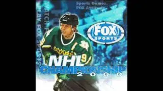 Menu 3 - NHL Championship 2000 (PS1)