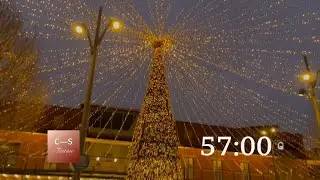 Mock Christmas BBC World News Countdown 2021