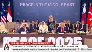 Nations willing to fund US$70b needed to rebuild Gaza as Trump signs peace plan in Egypt