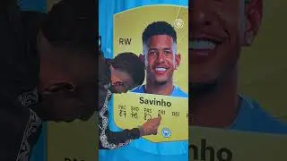 Savinho fixes his FC26 Rating 🇧🇷🎮  #mancity #fc26 #shorts