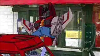 wheeljack tries to order a mcrib in september (youtube this is not for kids)