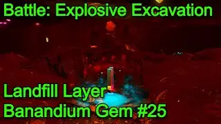 Donkey Kong Bananza - Landfill Layer Banandium Gem #25 - Battle: Explosive Excavation