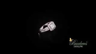 Princess Cut Engagement Ring - 7959LPW