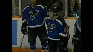 2002-03 NHL St. Louis Blues vs San Jose Sharks
