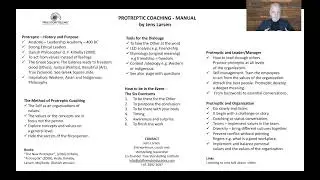 Protreptic video overview Jens