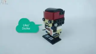 Lego Brickheadz 41593 Captain Jack Sparrow - Lego Speed Build Review