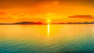 Sunset frequency energy meditation at 639 Hz Solfeggio Music