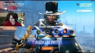 15K DAMAGE QAD LBBD7 Cassidy MASTERCLASS! Overwatch 2 Season 17 Gameplay!