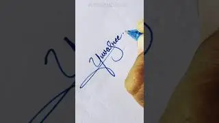 Yuvasree Name Signature ||#shortw #youtubeshorts #shortsvideo
