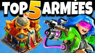 TOP 5 COMPOS HDV16 INCONTOURNABLES en 2025 ! (Clash of Clans)