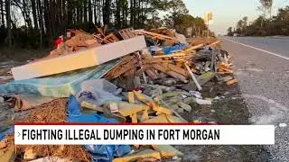 Fort Morgan residents offer Baldwin Co. deputies help to prevent illegal dumping - NBC 15 WPMI