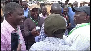 KIBRA BY ELECTION BEST MOMENT!! ODM LEADERS INTERACTING WITH JUBILEE LEADERS!!!