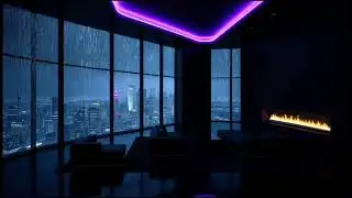 🌧️ Cozy Rainy Night | Soft Piano Ambience for Deep Sleep, Studying, Meditation